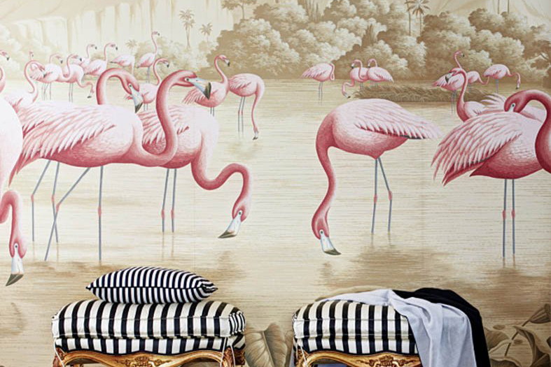 Tapeta de Gournay z kolekcji Papiers Peints Panoramiques