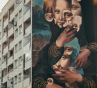 Mural Beaty Śliwińskiej Barrakuz dla Medicine, Warszawa