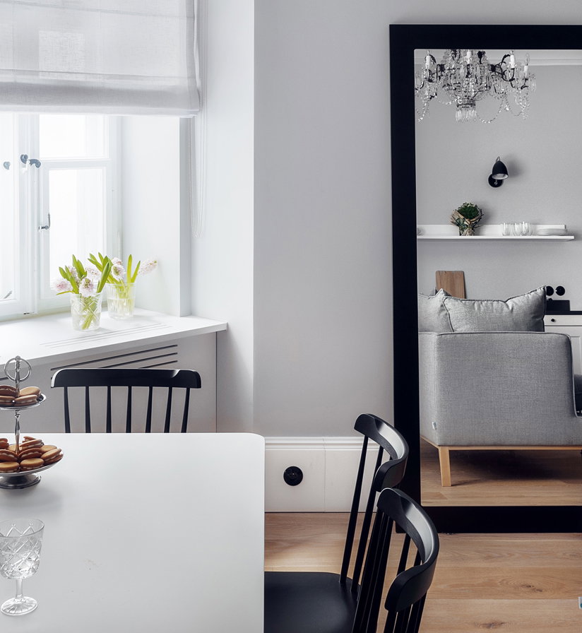 Wnętrze tygodnia: apartament w warszawskiej kamienicy