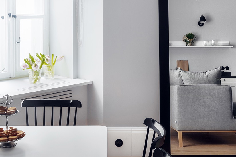 Wnętrze tygodnia: apartament w warszawskiej kamienicy