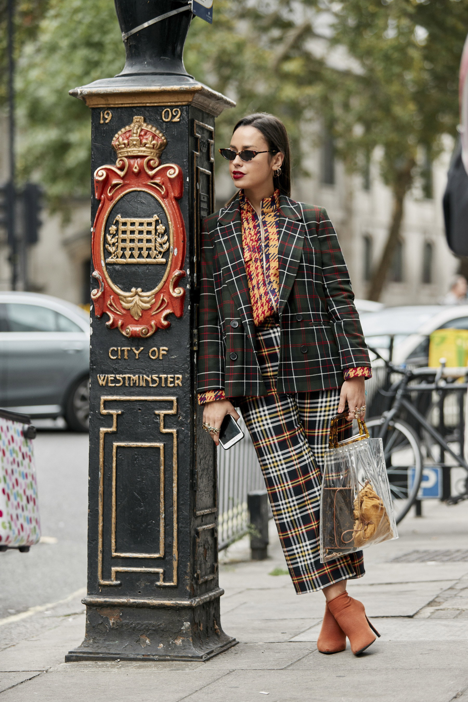 Londyński Tydzień Mody - street style