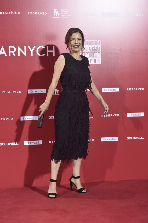 Agata Kulesza na rozdaniu nagród 43. Festiwalu Filmowego w Gdyni