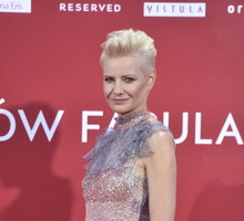 Małgorzata Kożuchowska na rozdaniu nagród 43. Festiwalu Filmowego w Gdyni