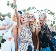 Gwiazdy na festiwalu Coachella 2016