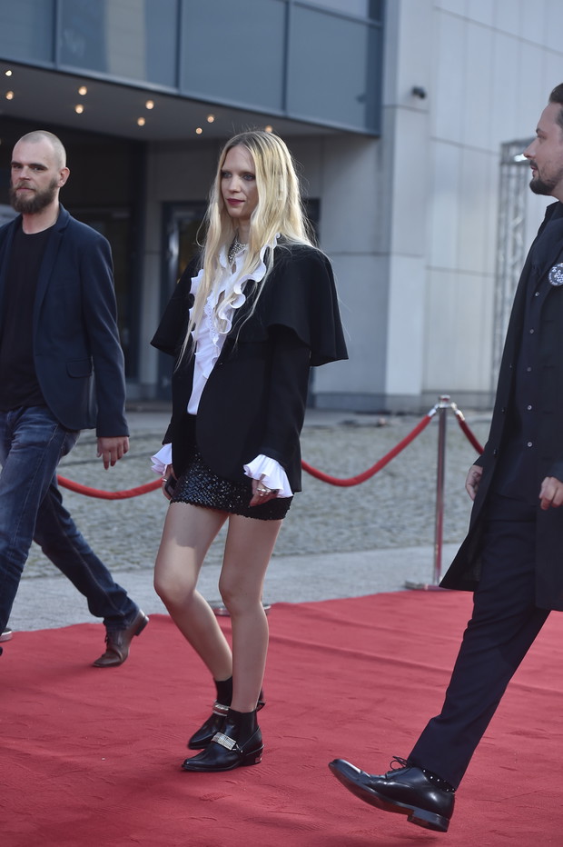 Mary Komasa na rozdaniu nagród 43. Festiwalu Filmowego w Gdyni