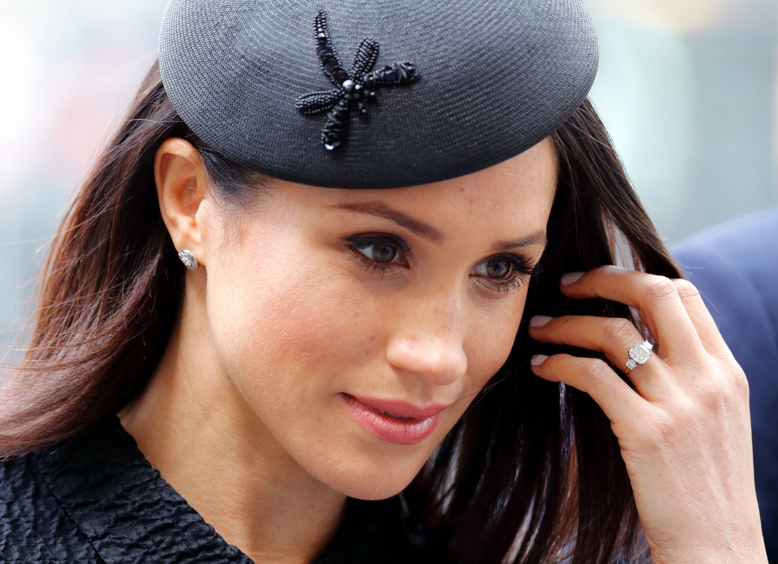 Pierścionek zaręczynowy Meghan Markle, 25.04.2018.