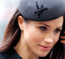 Pierścionek zaręczynowy Meghan Markle, 25.04.2018.
