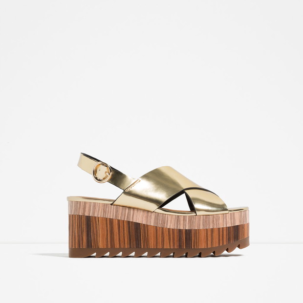 Metaliczne buty trendy 2016