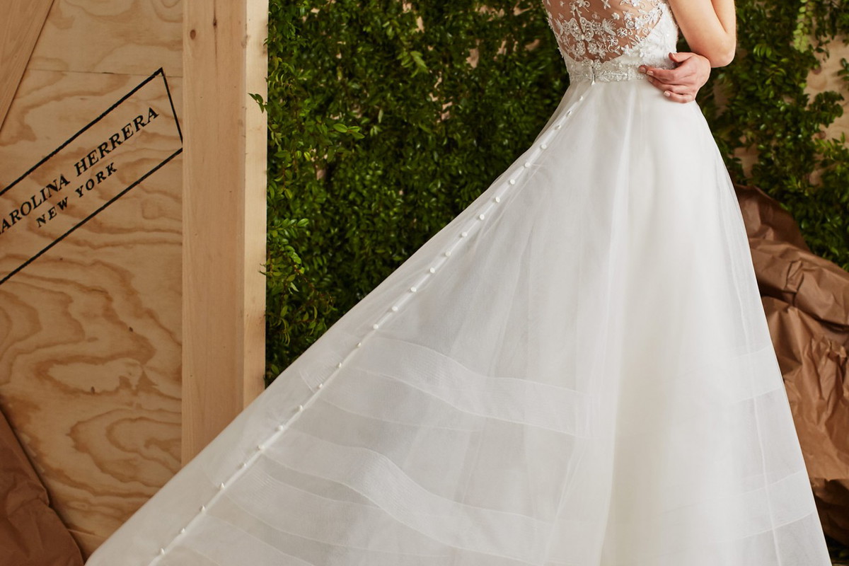Suknie Ślubne Carolina Herrera wiosna 2017