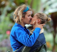 Justin Bieber i Hailey Baldwin w Londynie, 17.09.2018.