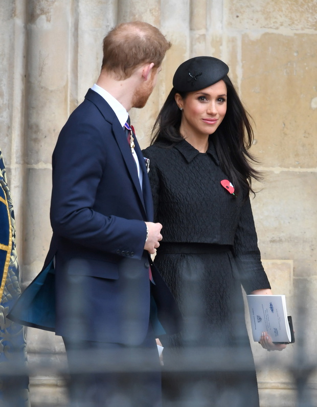 Prince Harry And Meghan Markle Attend Anzac Day Services