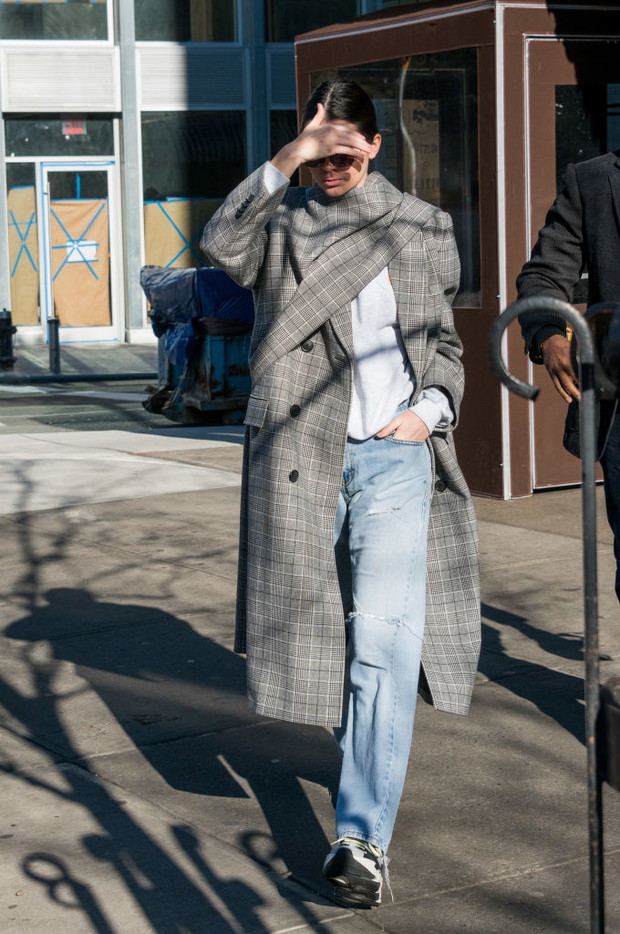 Kendall Jenner w oversize