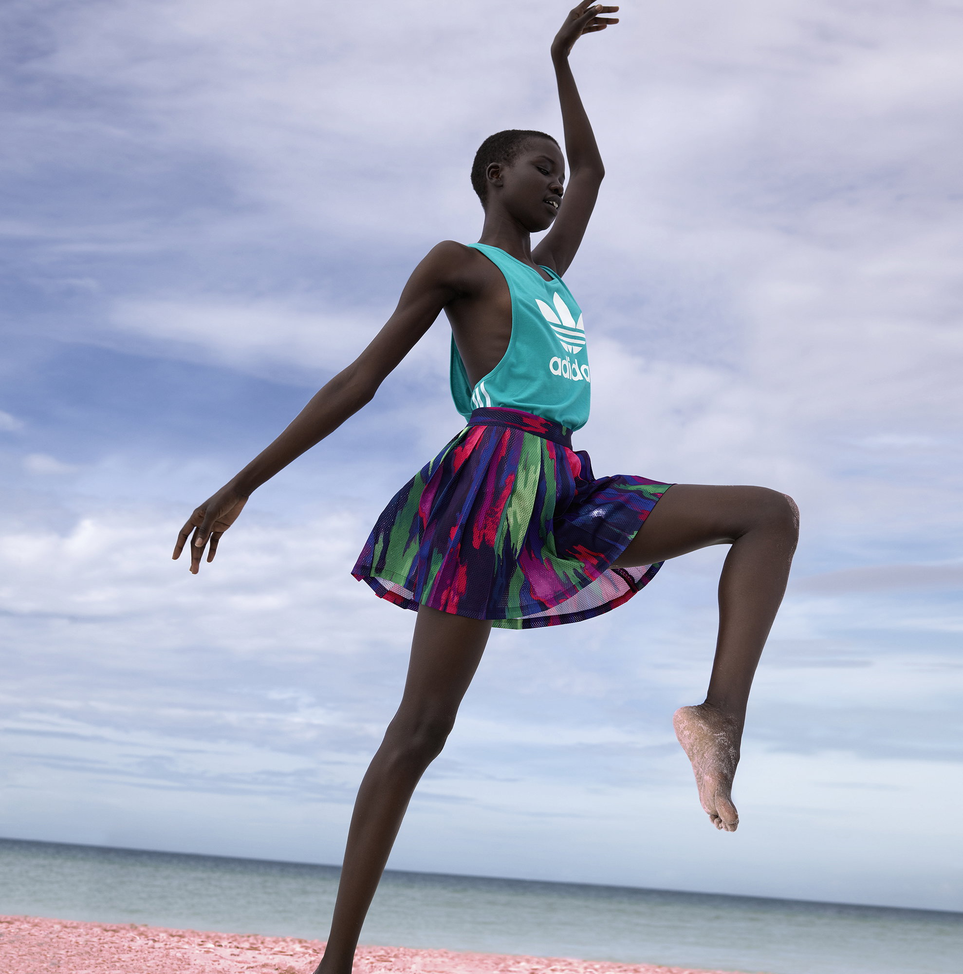 Pharrell Williams x adidas Originals Pink Beach wiosna-lato 2016