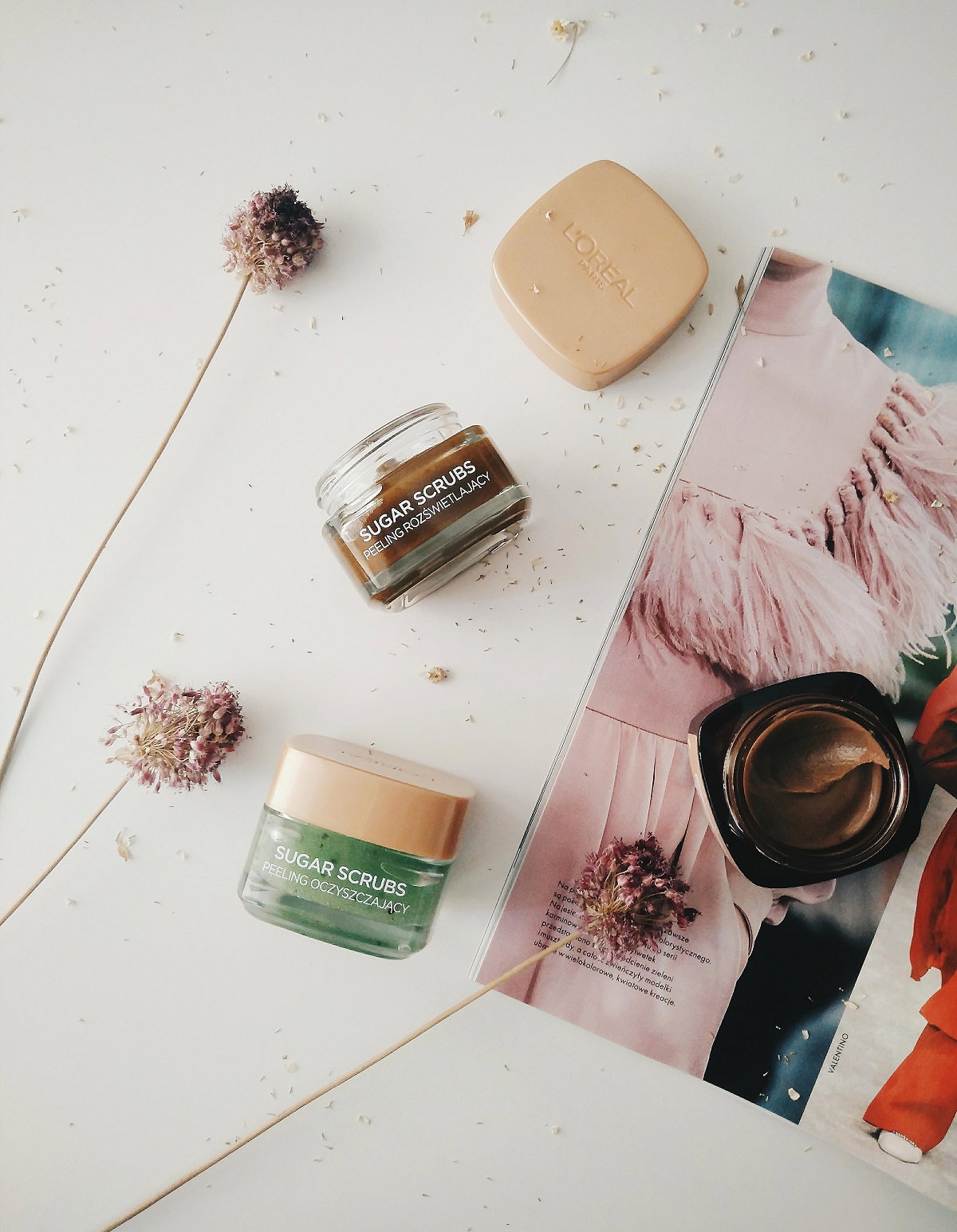 Odżywczy peeling cukrowy od L'Oréal Paris