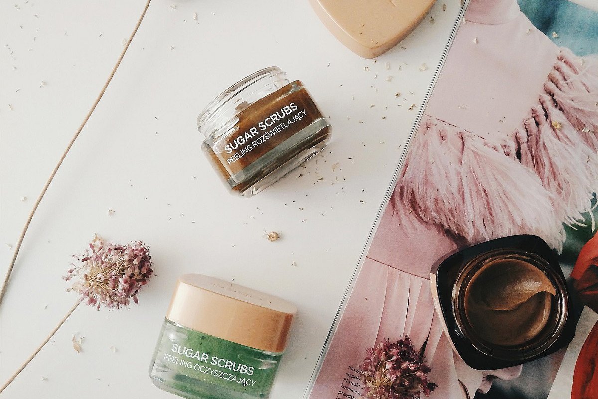 Odżywczy peeling cukrowy od L'Oréal Paris