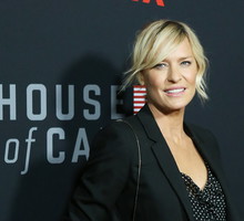 Robin Wright na premierze 6. sezonu "House of Cards" w Los Angeles, 22.10.2018.
