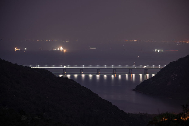 World's Longest Sea Bridge Opens Between Hong Kong and China