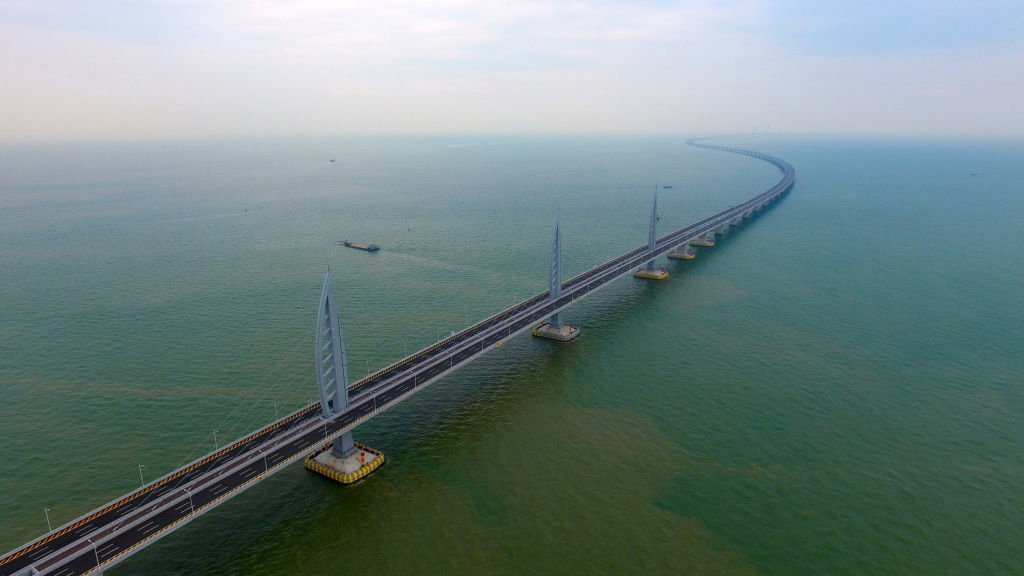 Hongkong-Zhuhai-Makau - najdłuższy most na świecie