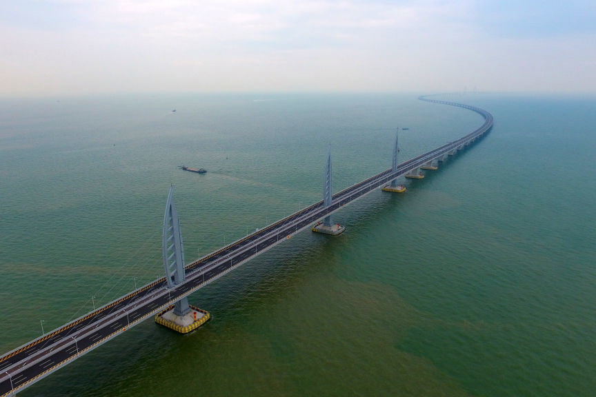 Hongkong-Zhuhai-Makau - najdłuższy most na świecie