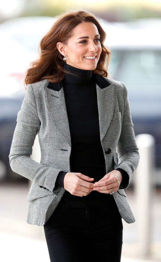Kate Middleton w marynarce inspirowanej stylem Księżnej Diany