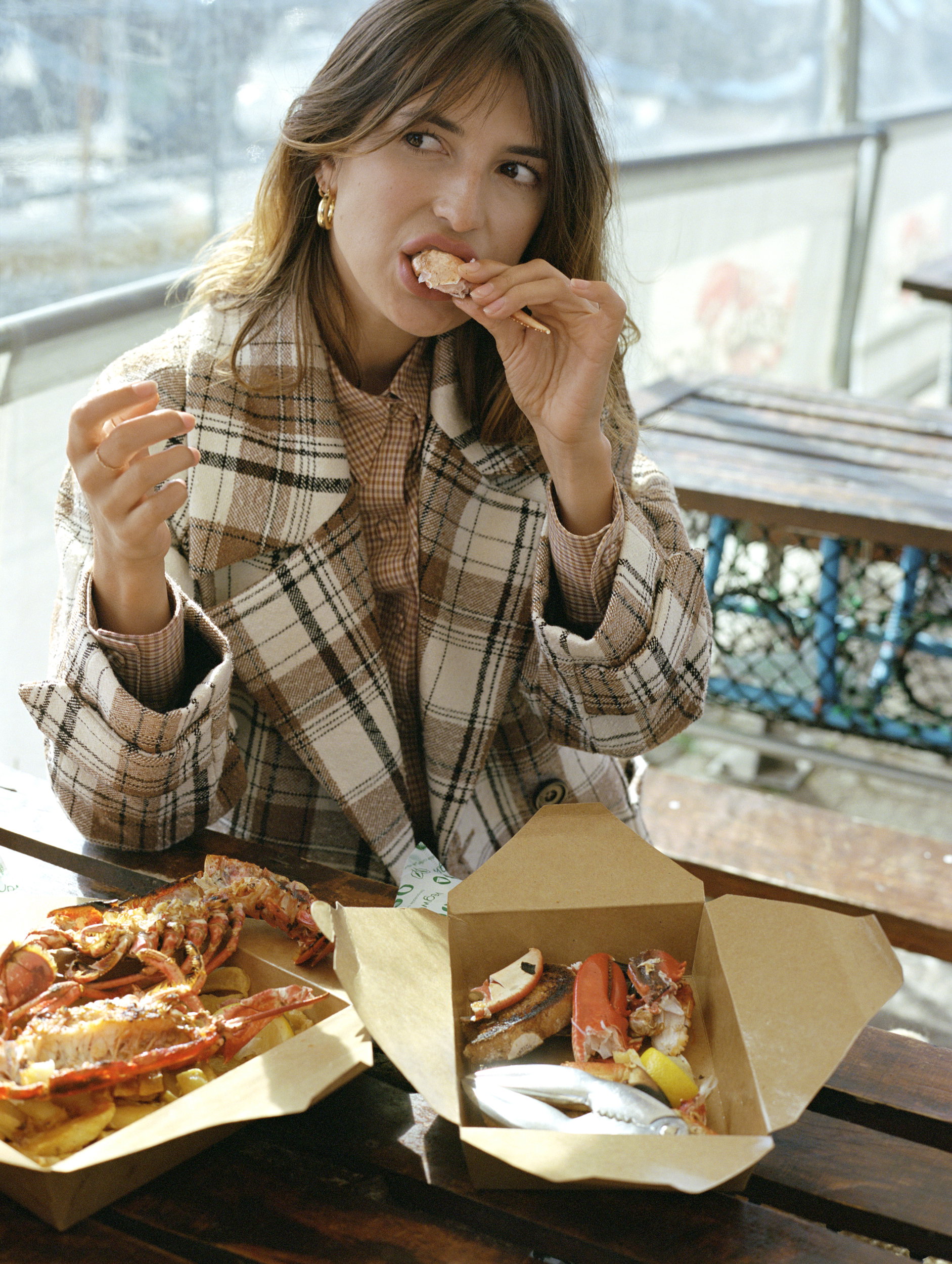 Jeanne Damas w kampanii Mango "Journeys" jesień 2018