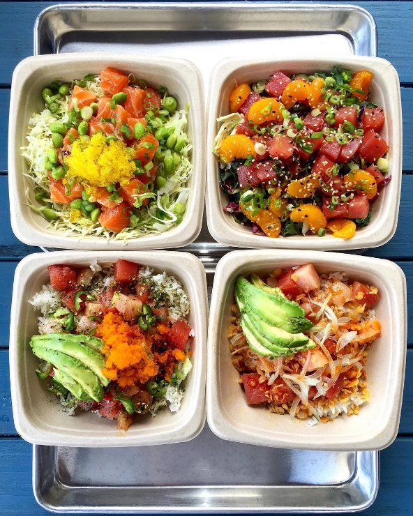 Hawajskie poke - hit kulinarny 2016, fot. @thehungriest_miami
