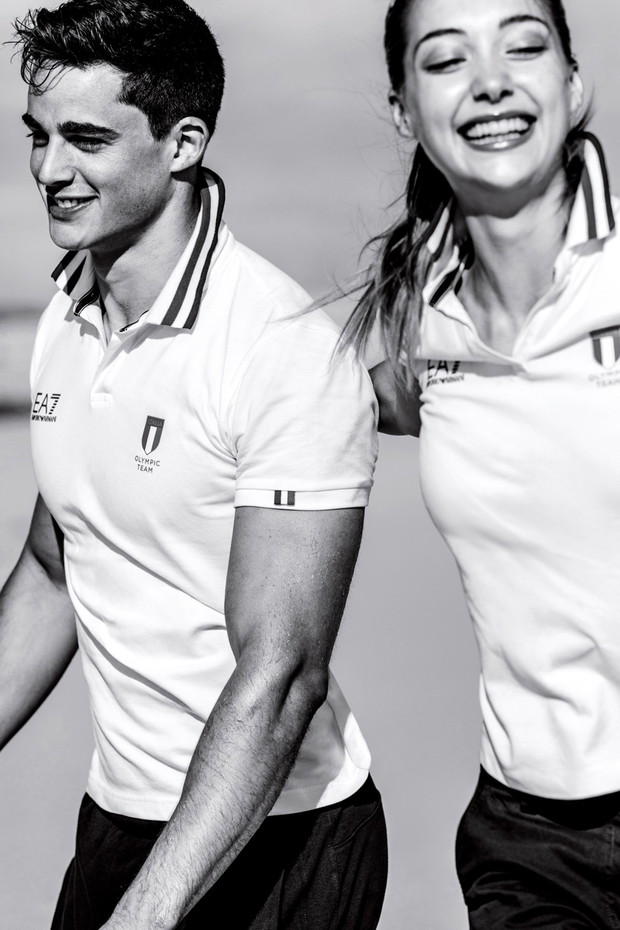 Kolekcja olimpijska Emporio Armani EA7 2016, kampania, fot. mat. prasowe