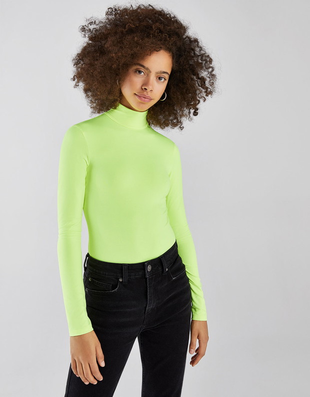 Neonowe body Bershka