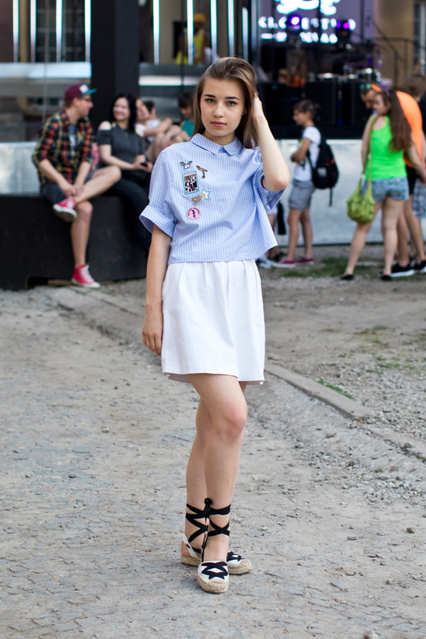 Street fashion: H&M Królestwo, fot. Kasia Napiórkowska