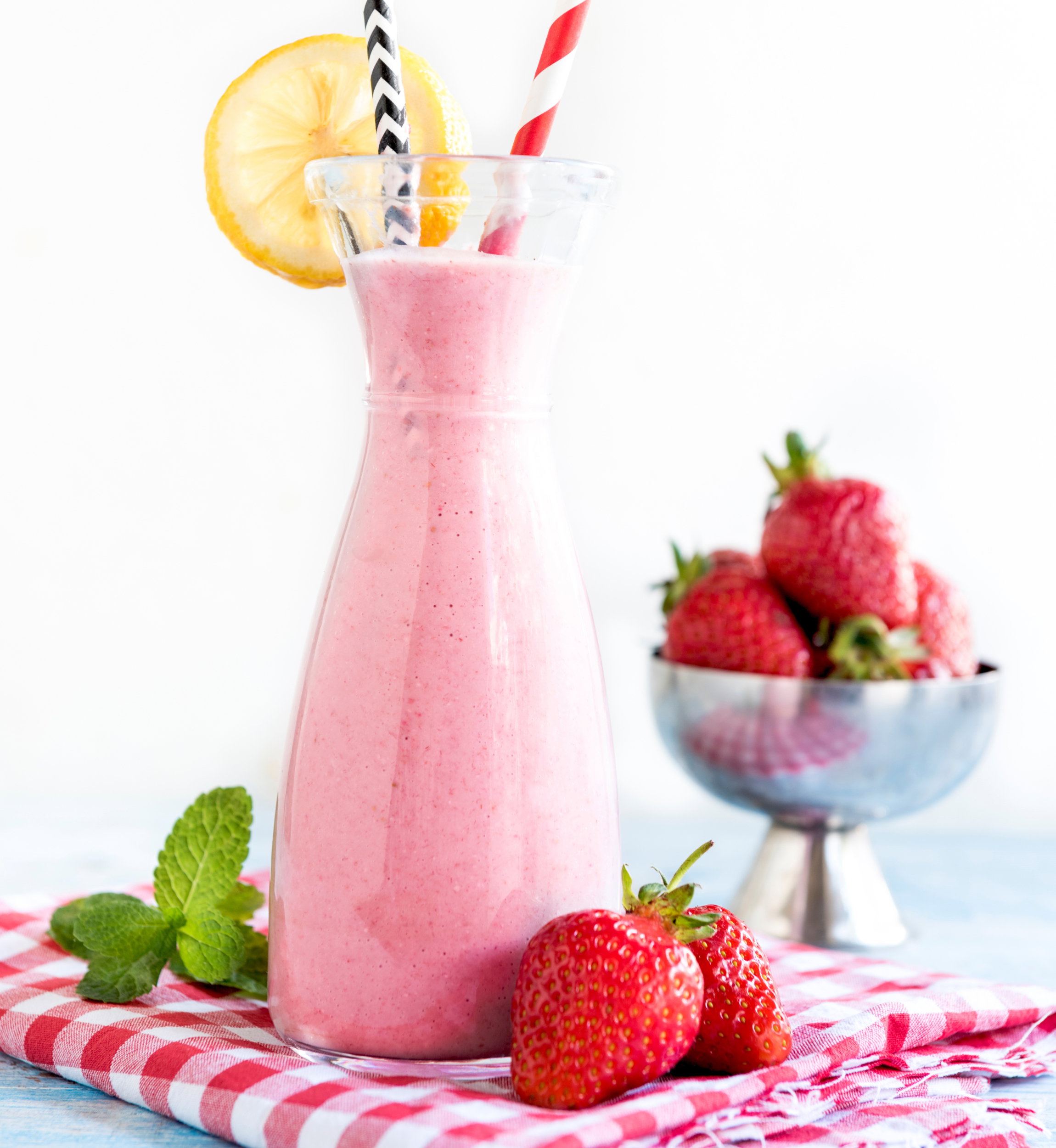 Truskawkowe smoothie podkręcające metabolizm