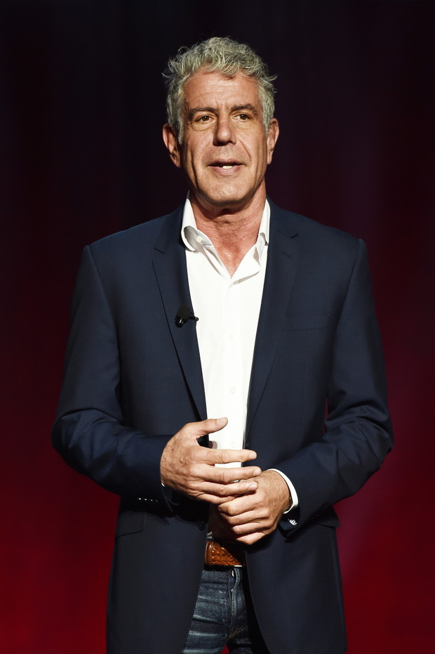 Anthony Bourdain (1956-2018), amerykański szef kuchni, osobowość telewizyjna