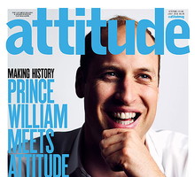Książę William na okładce magazynu LGBT