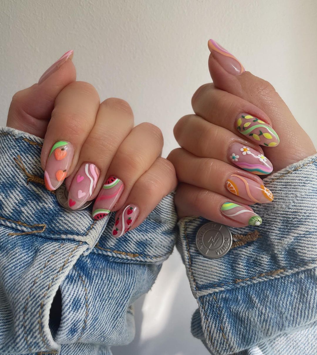 Owoce na paznokciach - idealny manicure na wiosnę