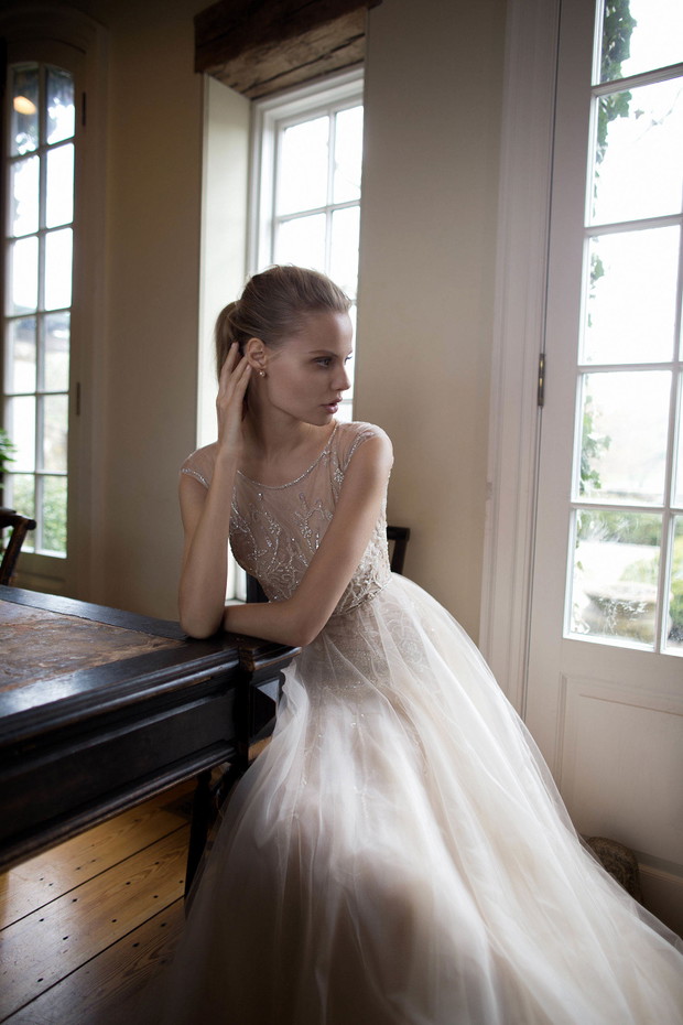 Magdalena Frąckowiak w sukniach ślubnych Berta Bridal