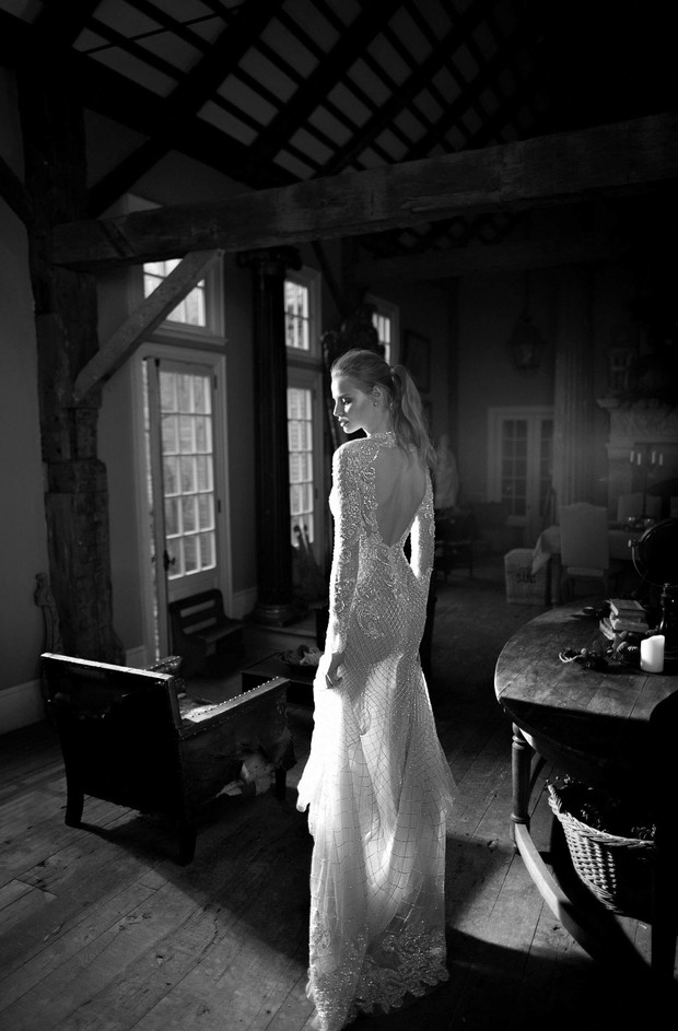 Magdalena Frąckowiak w sukniach ślubnych Berta Bridal