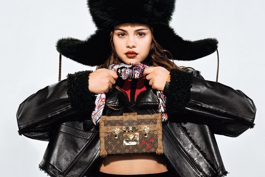 Selena Gomez w kampanii Louis Vuitton Series 5, fot. Bruce Weber