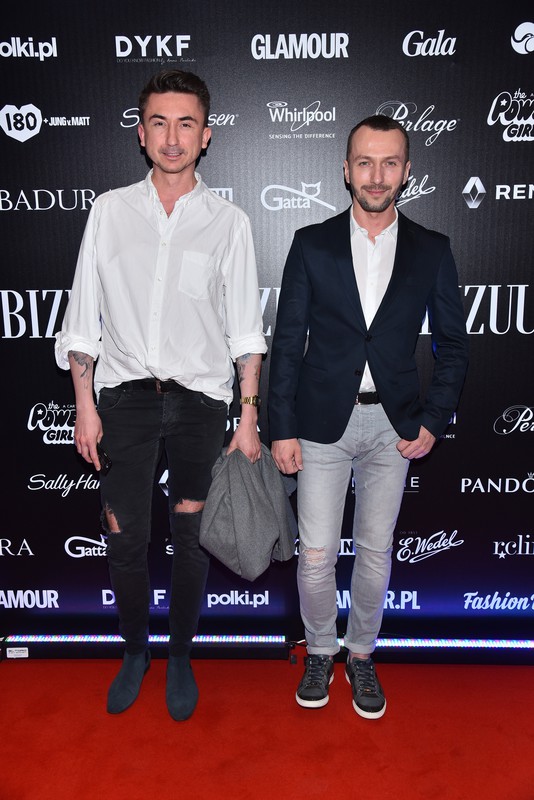 Gwiazdy na pokazie Bizuu jesień-zima 2016/2017: Paprocki & Brzozowski, fot. East News