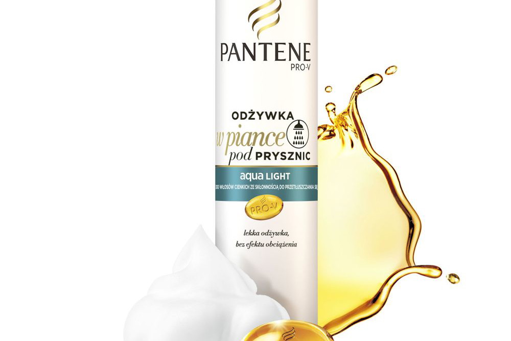 Pantene lekka odżywka w piance