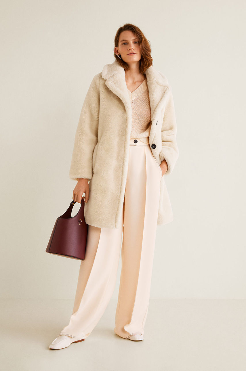 Teddy coat Mango