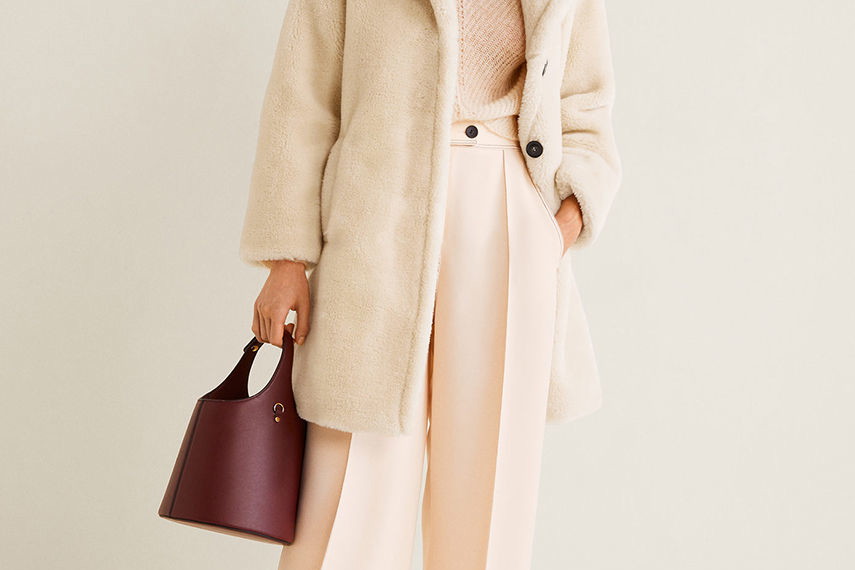 Teddy coat Mango