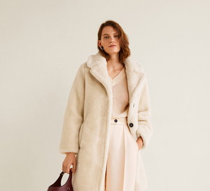 Teddy coat Mango