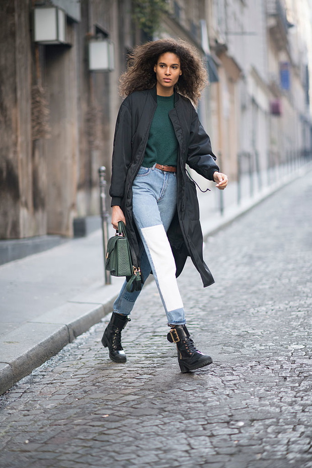 Street Style : Paris Fashion Week - Menswear Fall/Winter 2017/2018 : Day Five