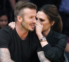 Victoria i David Beckhamowie, 2016, rok, fot. East News