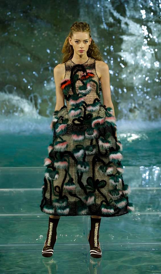 Fendi haute couture jesień-zima 2016/2017, fot. facebook.com/fendi
