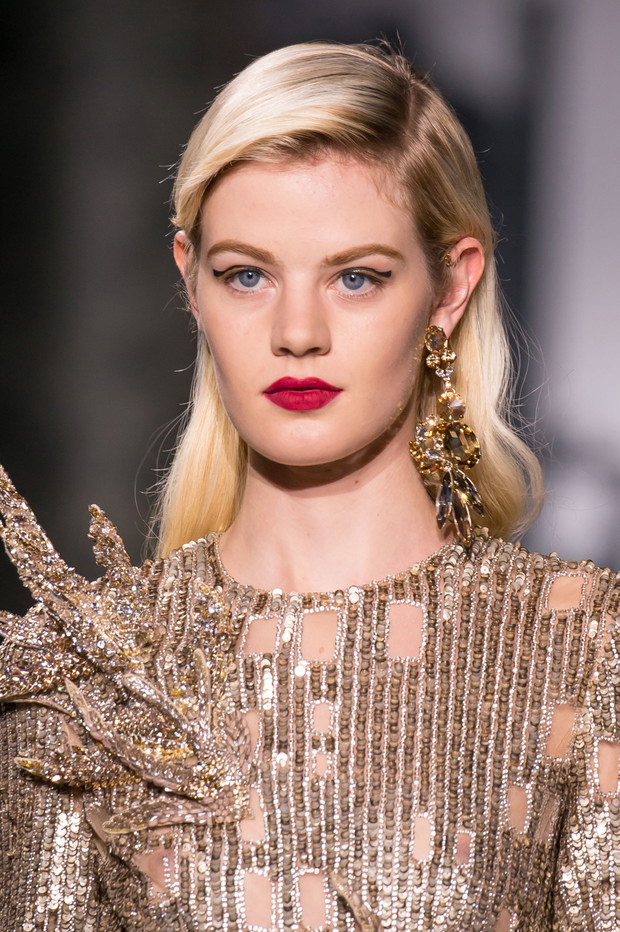 Elie Saab haute couture jesień-zima 2016/2017 - detale, fot. Imaxtree