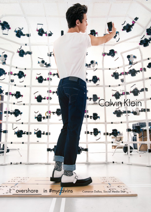 Kampania Calvin Klein #mycalvins jesień-zima 2016/2017, fot. Tyrone Lebon