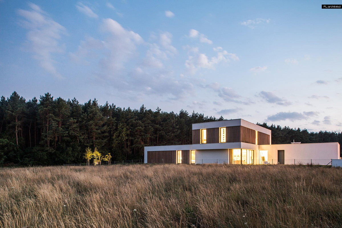Nowoczesny dom w Poznaniu, projekt: PL.architekci