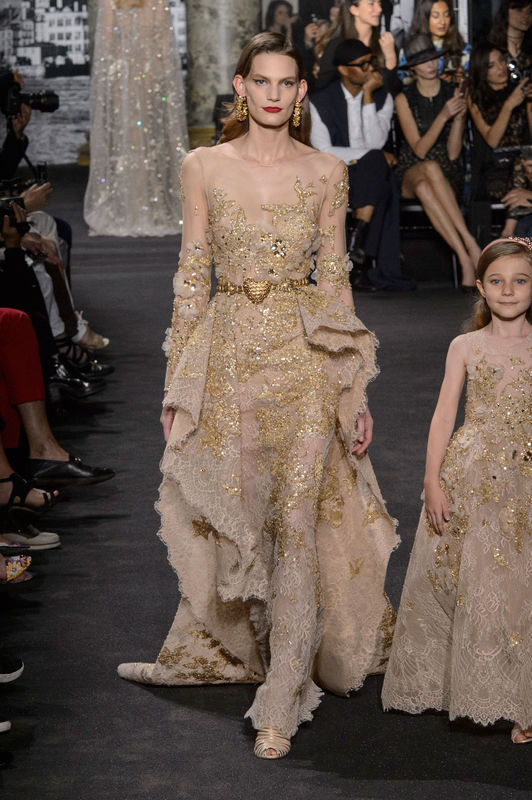 Suknie ślubne z pokazów haute couture jesień-zima 2016/2017, Elie Saab