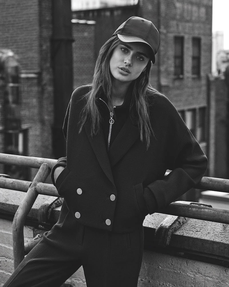 Taylor Hill w kampanii Topshop jesień-zima 2016/2017
