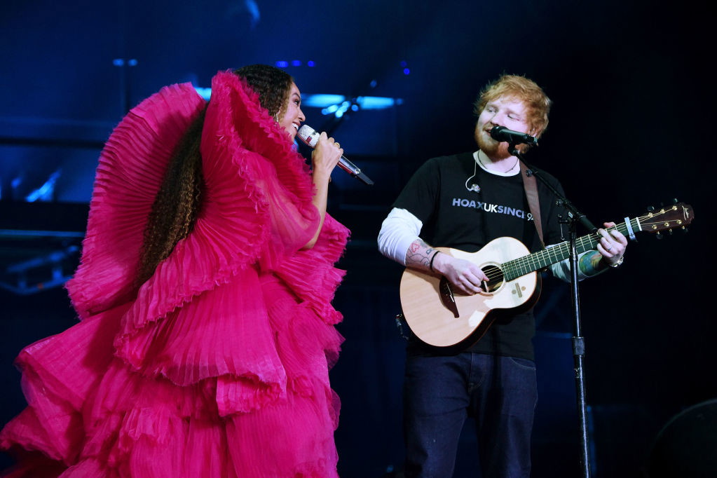 Ed Sheeran i Beyonce